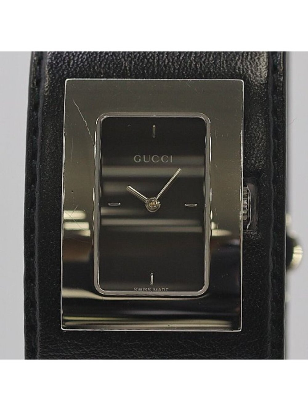 Gucci Bangle Watch Black Dial